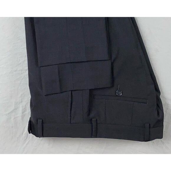 Bar III Skinny Fit Flat Front Stretch Poly-Wool Dress Pants, Slacks. Men's 30X30 - Picture 4 of 7